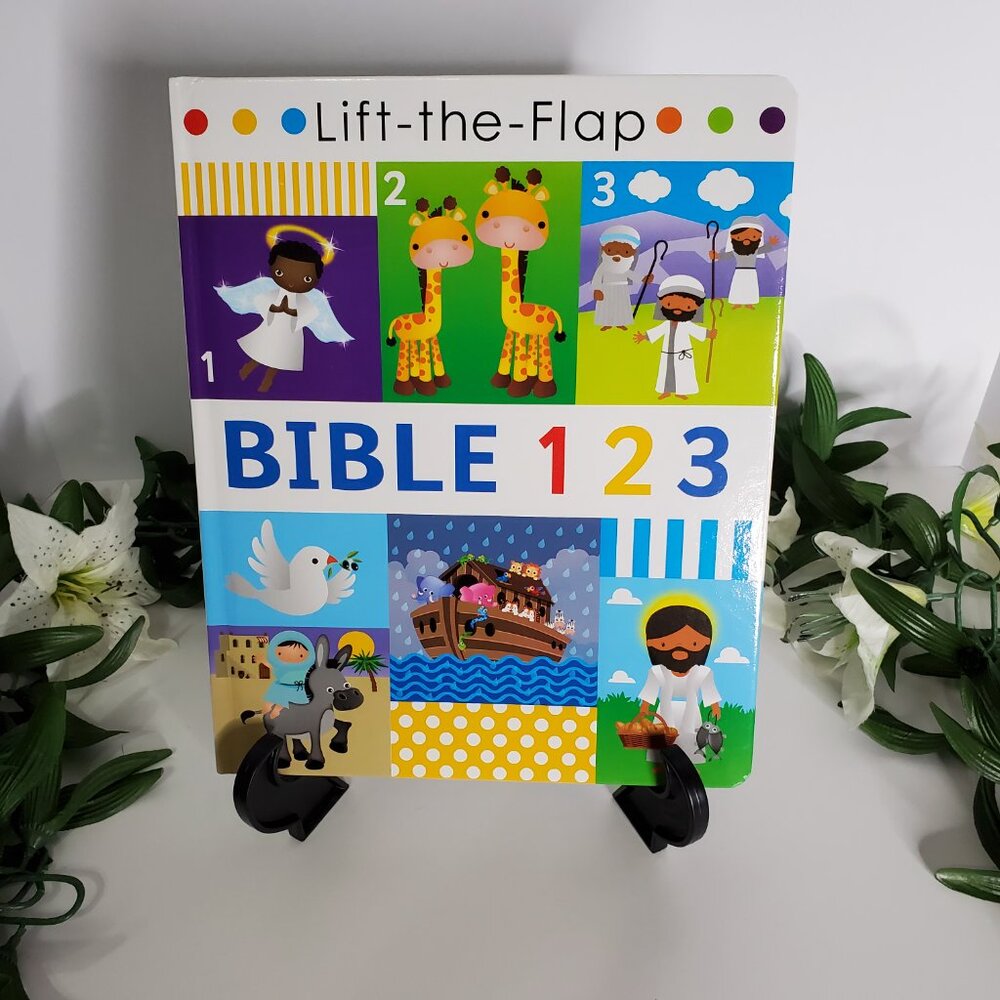3 Books for $10 - Children Lift The Flap Bible 123 Hardback Book